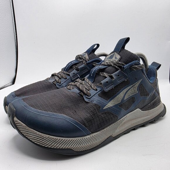Altra Lone Peak 8 Mens Size 8.5 Blue Trail Running Shoes Camping Hiking Outdoors - Picture 3 of 14